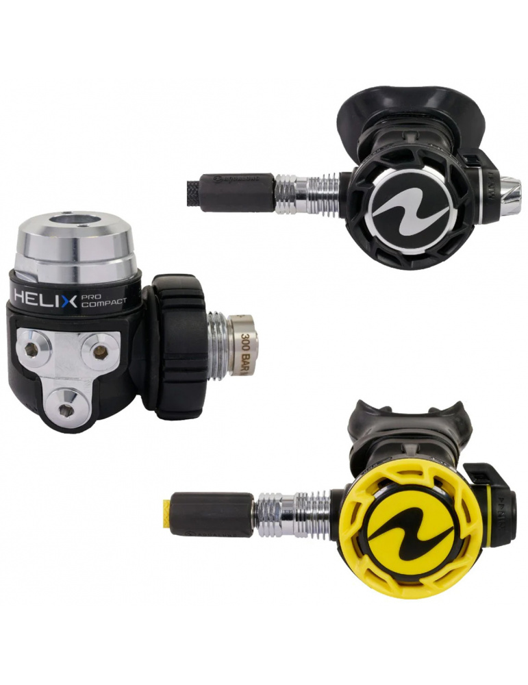 Pack détendeur Aqualung Helix Pro Compact avec octopus